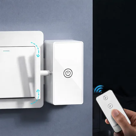 Prise intelligente avec télécommande.