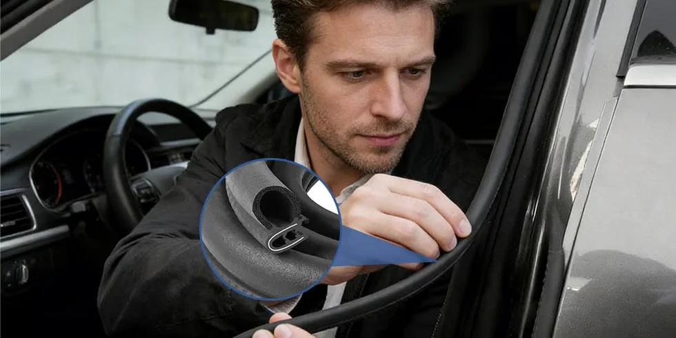 شريط ختم مطاطي لبثق باب السيارة