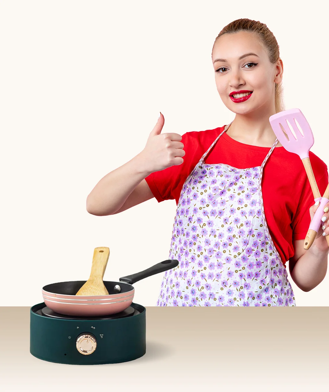 موقد كهربائي مغناطيسي ذكي