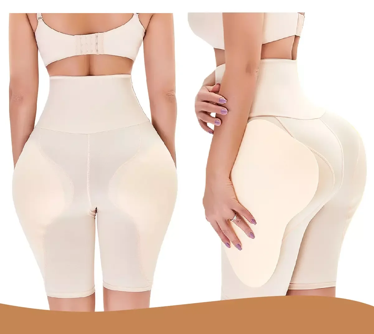 شورت BBL-لخصر منحوت و أرداف مرفوعة