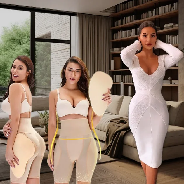 شورت BBL-لخصر منحوت و أرداف مرفوعة