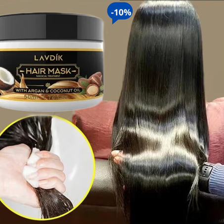 كريم طبيعي لترطيب ولمعان الشعر