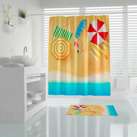 Tapis et Rideau de Bain