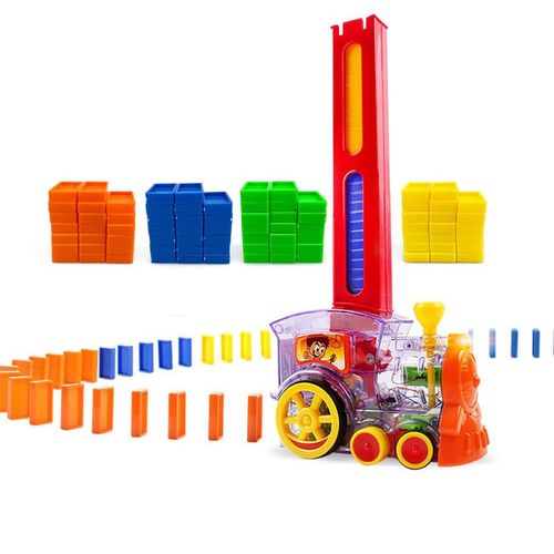 domino train toy