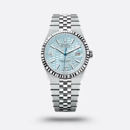Rolex Land-Dweller bleu glacier 36mm unisexe