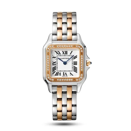 Cartier Panthère Two tone Diamond gold silver