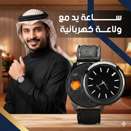 ساعة "الذروة" الملكية / Watch With Cigarette Lighter