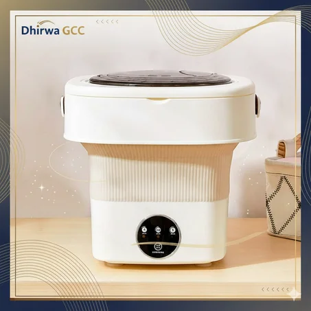 Small Machine for Clothes - الغسالة المحمولة القابلة للطي من ذروة.