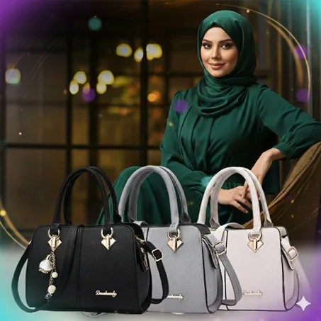 Handbag For Women / شنطة "برستيج" بملمس جلدي فاخر