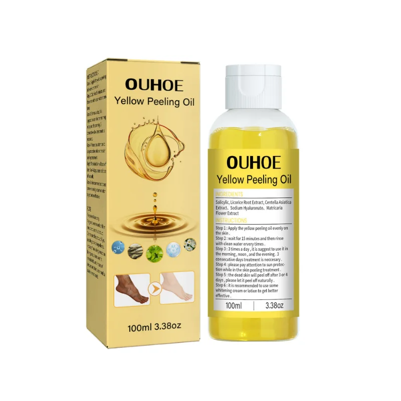 زيت التقشير الأصفر