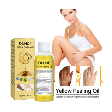 زيت التقشير الأصفر