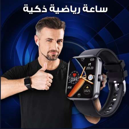 ساعة عصرية ذكية مقاومة للماء للرجال