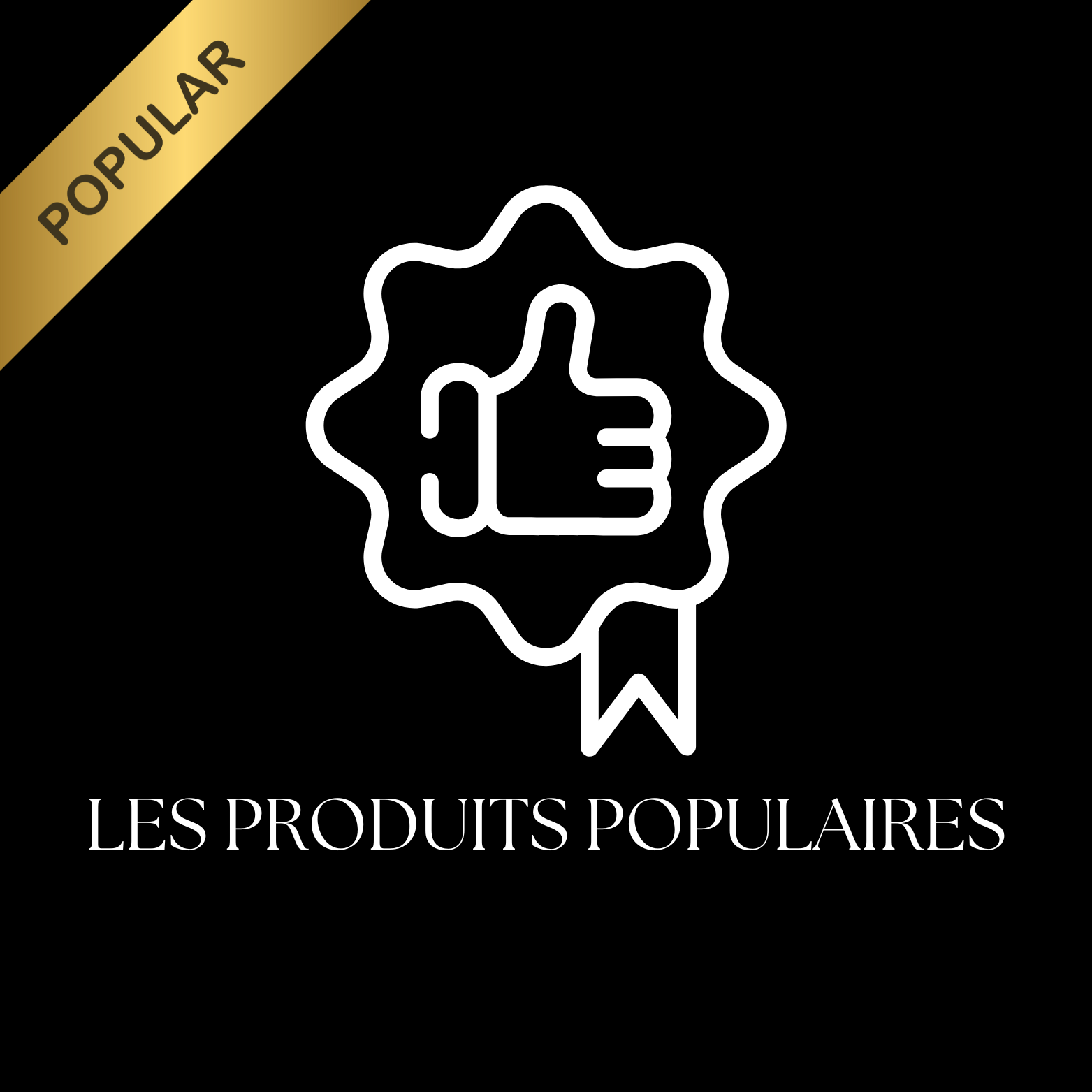 Les produits populaires