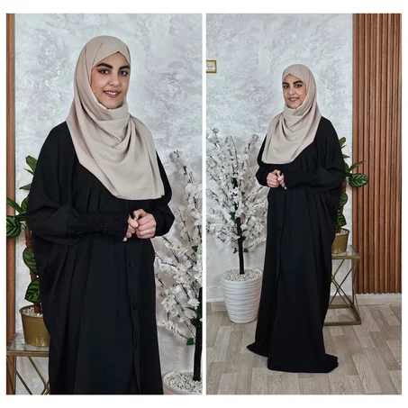 عباية فراشة بصديف بالفولار 2 قطع