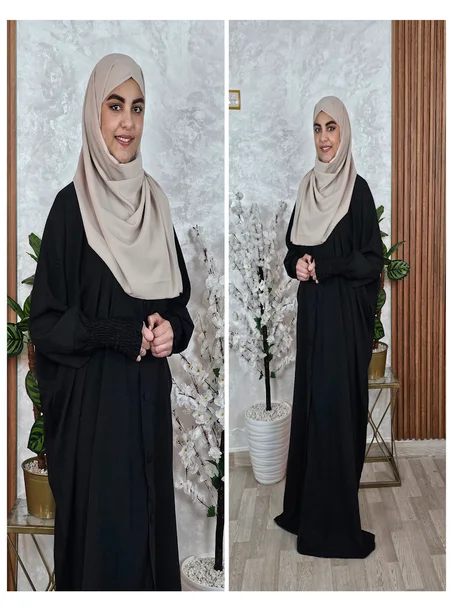 عباية فراشة بصديف بالفولار 2 قطع