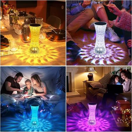 مصباح الطاولة الماسي