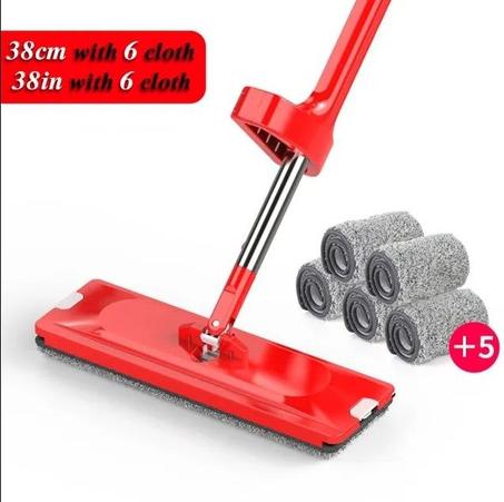 😍 ممسحة أرضية  مع 5 مناشف