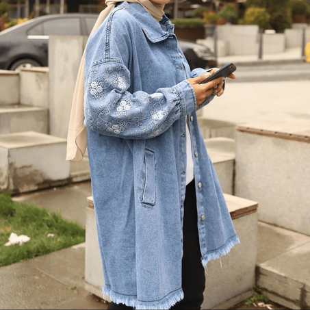 Veste Denim Oversize