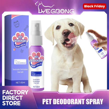 Spray desodorante para mascotas