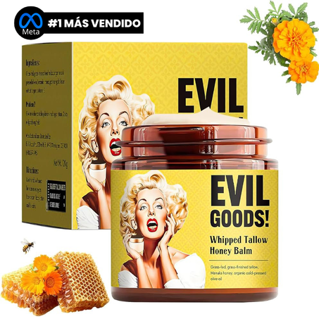 Evil Goods™ - Crema Bálsamo de Sebo Lifting Instantáneo Antiarrugas