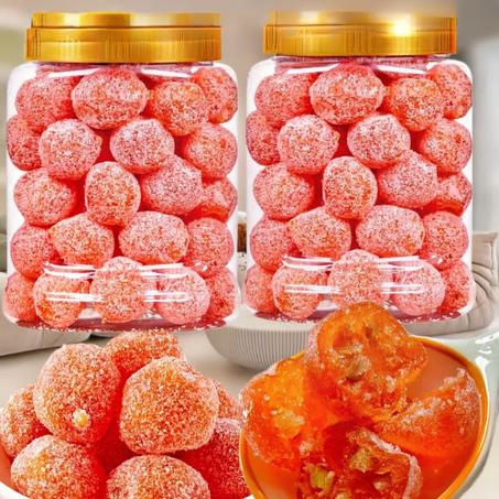 1 كيلوغرام من الكمكوات مع حبيبات السكر