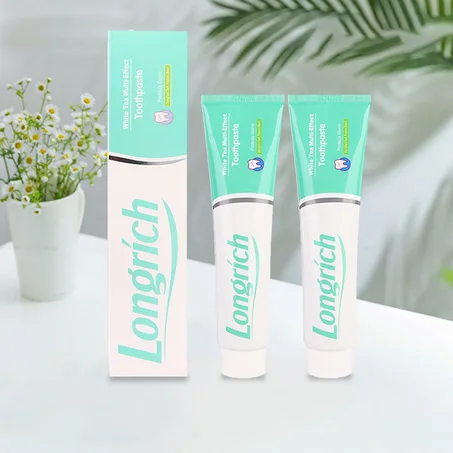 Dentifrice Longrich au thé blanc - Votre sourire éclatant de santé