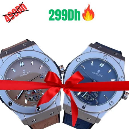 Duo Hublot Classique – Bleu Marine & Marron
