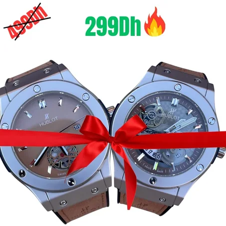 Duo Hublot – Marron Classique & Marron Style Automatique