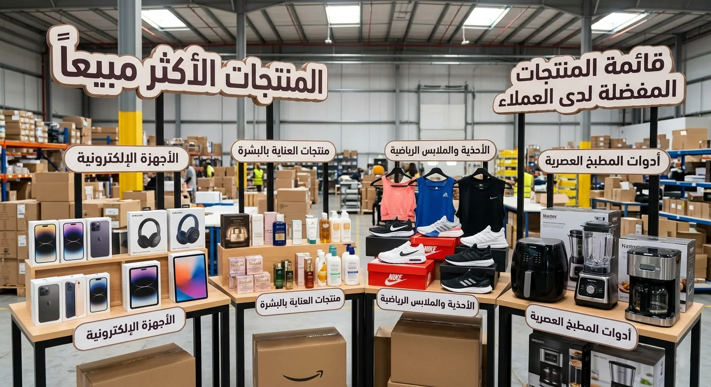 المنتجات الاكثر مبيعا