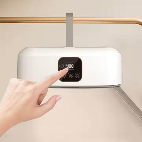 مجفف ملابس كهربائي بشاشة عرض مؤقتة نصف أوتوماتيكية بقوة 600 واط