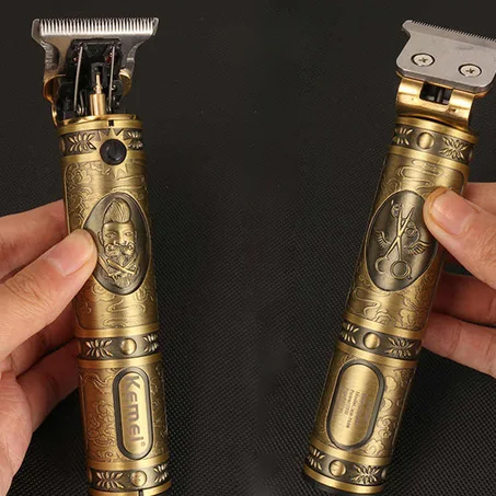 ماكينة حلاقة الشعر وتشذيب اللحية باحترافية للرجال بشاشة ليد رهيبة