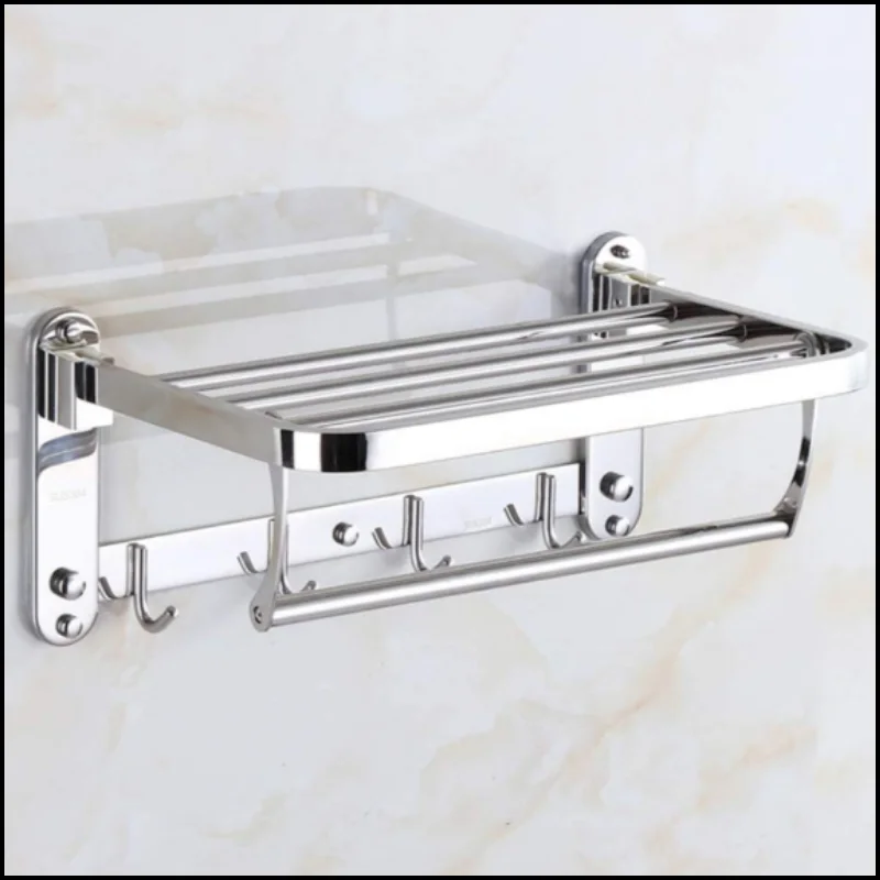 Stainless Steel Foldable Bathroom Shelf