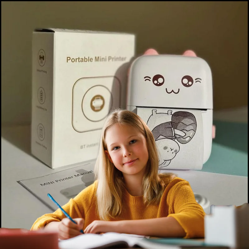 Mini Printer Kids Smart