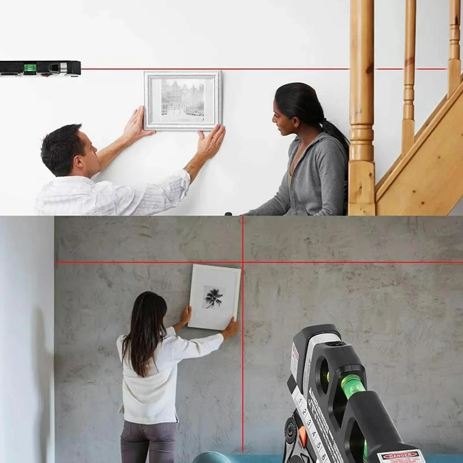Outil de mesure laser polyvalent, Level Pro