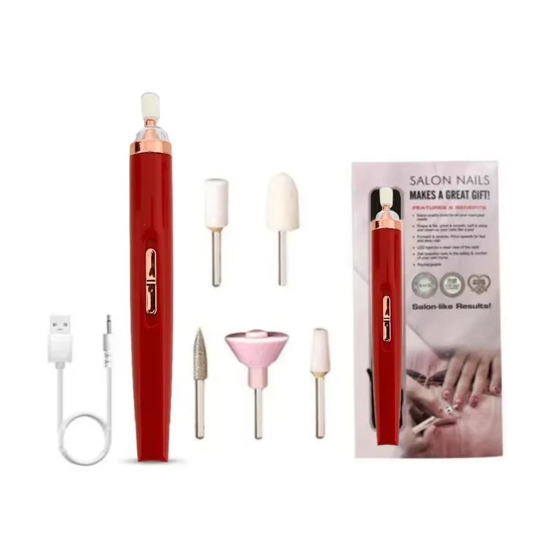 Electric Nail Drill Set Professional Manicure and Pedicure Exfoliation Polishing for Salon Acrylic Manicure Pedicure Polishing