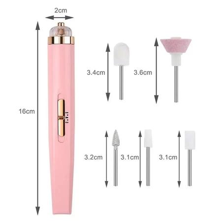 Electric Nail Drill Set Professional Manicure and Pedicure Exfoliation Polishing for Salon Acrylic Manicure Pedicure Polishing