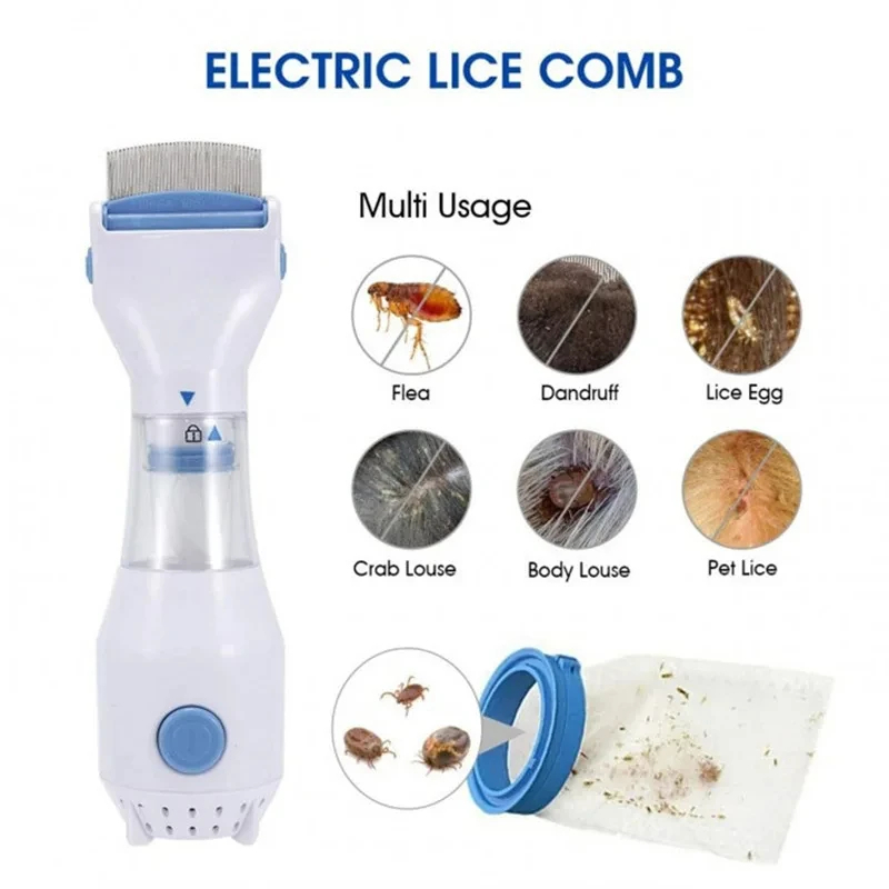 Electric Anti-Lice Comb