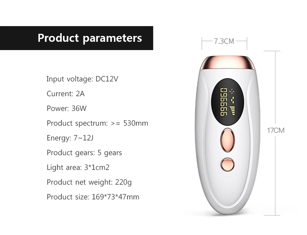 Laser Hair Removal Device
