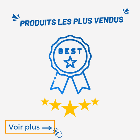 Produits les plus vendus