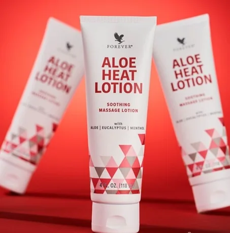 Aloe heat lotion