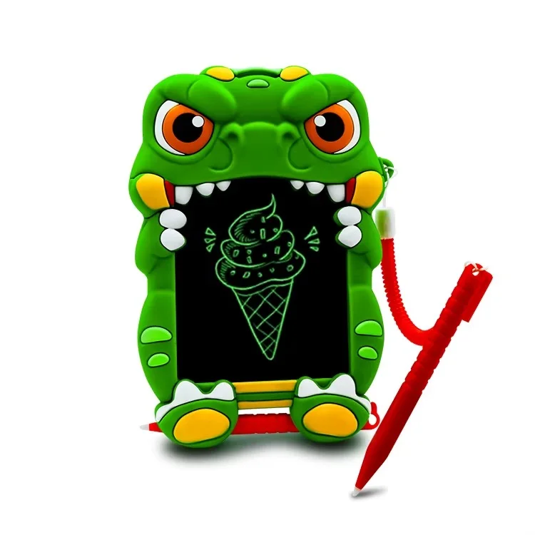 لوحة كتابة LCD بشكل ديناصور 8.5 بوصة: نمّوا إبداع أطفالكم منذ الصغر