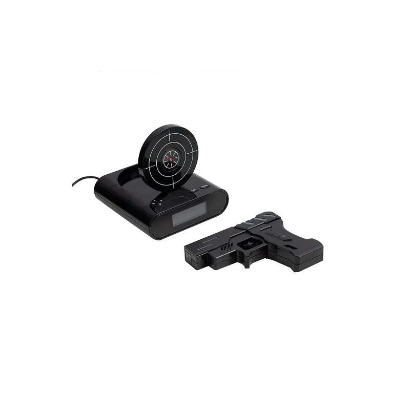 ساعة المنبه الرقمية مع هدف الرماية - ماروك تويز