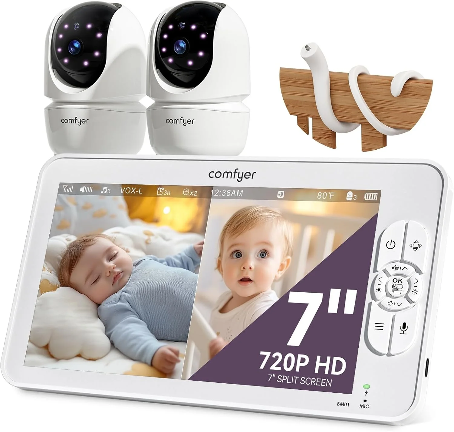 Pack Moniteur Bébé Comfyer BM01