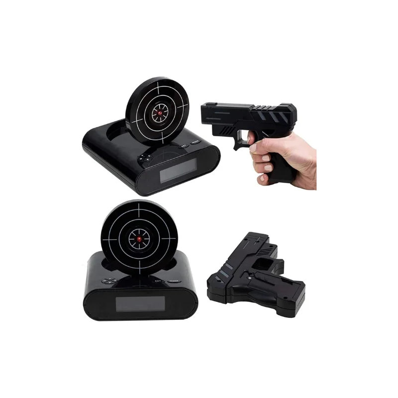 ساعة المنبه الرقمية مع هدف الرماية - ماروك تويز