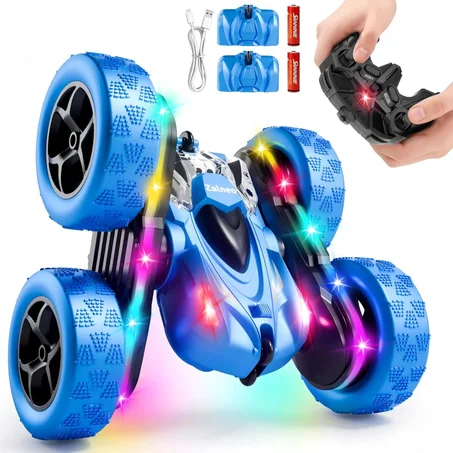 Voiture Télécommandée Stunt RC 4WD – Rotation 360°