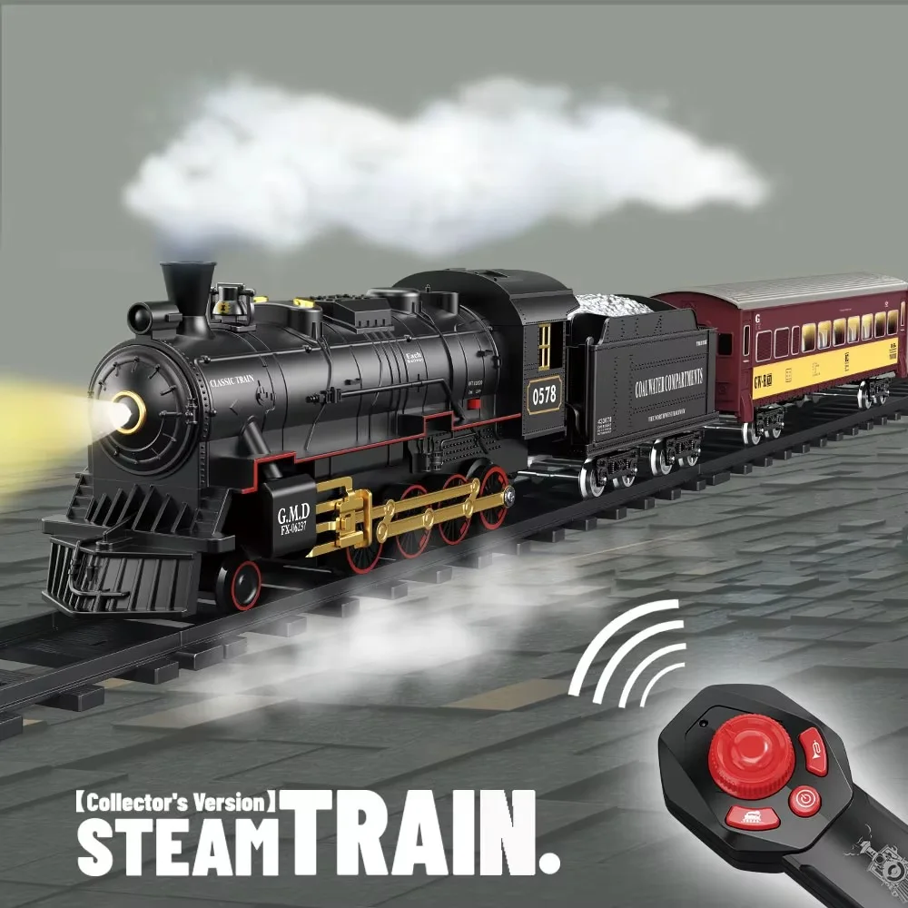 Train à Vapeur Télécommandé RC