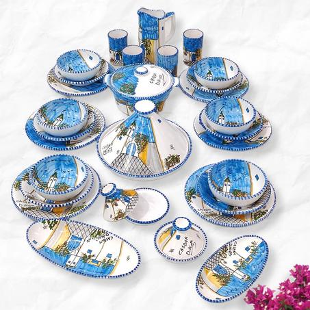 Service de table la'casbah 35 pieces