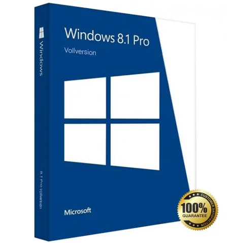 Microsoft Windows 8.1 Professional 32/64 Bit - (Product Key)