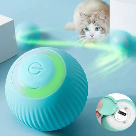 Balle intelligente pour chat
