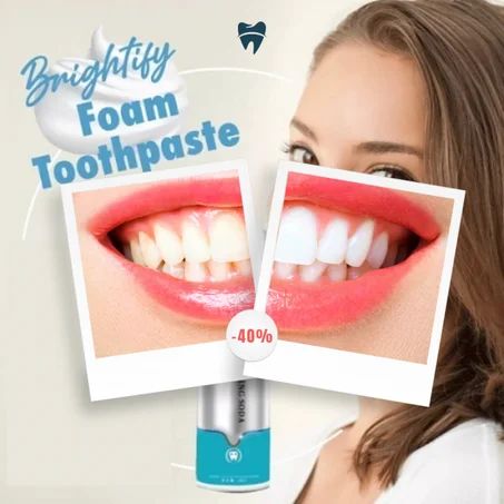 رغوة تبييض الأسنان بفعالية الصودا الأكثر طلباً في العالم